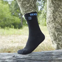 Шкарпетки водонепроникні Dexshell Ultra Thin Socks, р-р XL, чорні - мініатюра 7