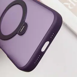 Чохол Ummi Colorful with MagSafe HQ Ring для Apple iPhone 16 (6.1) Purple - мініатюра 6