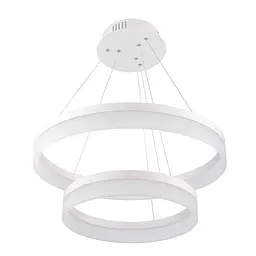 Світильник стельовий Brille підвісний світлодіодний BR-962S/36W + 54W LED WH