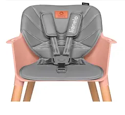 Стілець для годування Lionelo Koen pink rose рожевий (LO-KOEN PINK ROSE) - мініатюра 6