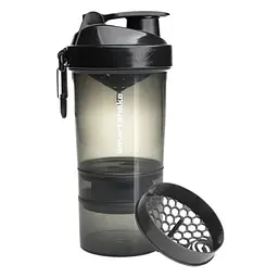 Шейкер спортивний SmartShake Original2GO 600 мл Dark Gray (10561401) - мініатюра 1