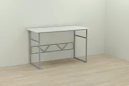 Комп'ютерний стіл Ferrum-decor Раян 75x140x70 сірий ДСП Білий 16мм (FRD-101641) - мініатюра 2