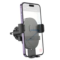 Утримувач HOCO Mighty one-button Car holder (air outlet) H18 - мініатюра 2