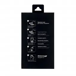 Скло захисне Grand-X Apple iPhone 13 Pro Max black (CAIP13PMB) - мініатюра 2