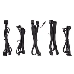 Блок живлення 2E Gaming Solid Power (650W), >85%, 80+ Bronze, 120мм, 1xMB 24pin(20+4), 2xCPU 8pin(4+4), 3xMolex, 6xSATA, 4xPCIe 8pin(6+2), Semi Modular - мініатюра 7