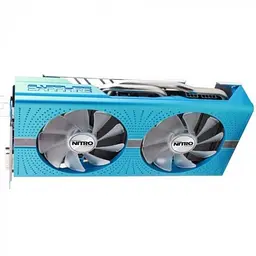 Відеокарта Sapphire AMD Radeon RX 580 8Gb Special Edition METAL BLUE NITRO+ (11265-21) (GDDR5, 256 bit, PCI-E 3.0 x16) Б/в - мініатюра 3