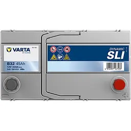 Акумулятор Varta Dynamic SLI 12В 45Аг 330А (EN) R+ (545156033) - мініатюра 5