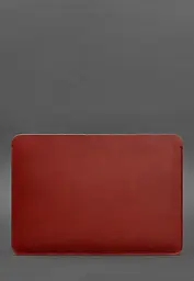 Чохол із натуральної шкіри BlankNote для MacBook 13 дюйм Червоний - мініатюра 2
