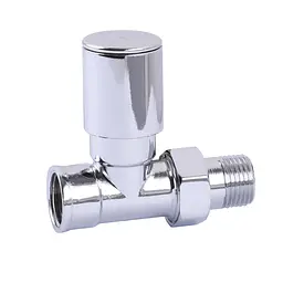 Кран вентильний прямий з американкою Solomon 1/2″ chrom 1865 000002167
