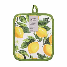 Прихватка Ardesto Sicilian lemons 18х20см, 100% поліестер, зелений (ART04LM)