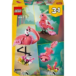 Конструктор LEGO Creator Дикі тварини: рожевий фламінго 288 деталей (31170) - мініатюра 2