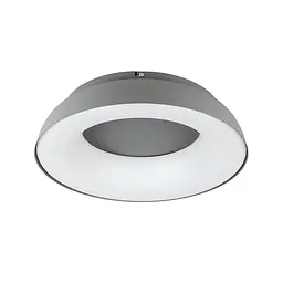 Люстра LED Levistella 797MX6018 (480) DGY, 70W, 480х115 мм, пластиковий плафон, три режими світла, сучасний стиль для дому - мініатюра 2