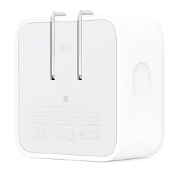 Зарядний пристрій адаптер блок Apple 35 W Dual USB-C Port Compact Power Adapter (MNWM3) - мініатюра 4