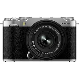 Бездзеркальний фотоапарат Fujifilm X-M5 Kit XC 15-45mm f3.5/5.6 OIS PZ Silver (16900771) [136292]