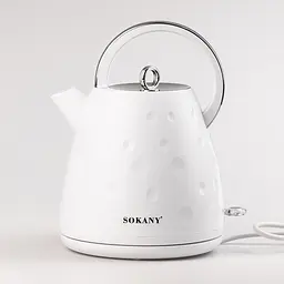 Електрочайник Sokany SK-1033 білий - мініатюра 2