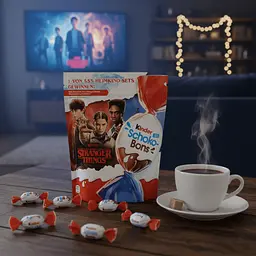 Шоколадні цукерки Kinder Schoko-Bons Netflix Stranger Things 300г - мініатюра 6