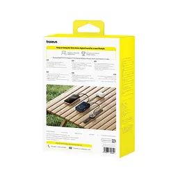 Батарея універсальна Baseus EnerFill FC51 Bipow2 Pro 30000mAh 22,5W build cab.USB-C black (E0028100) - мініатюра 4