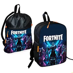 Шкільний рюкзак дитячий Fortnite + Сумка для взуття спортивної форми рюкзак-мішок хлопчикові (01856)