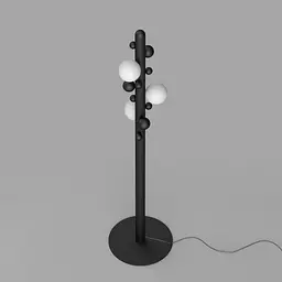 Торшер Babich Studio Lunar F - Black (RAL 9005) - мініатюра 2