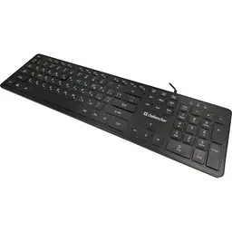 Клавіатура Balance LQ UA, Black, USB, RGB підсвічування Defender teh0028297 - мініатюра 2