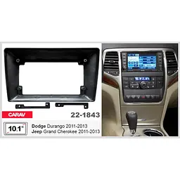 Перехідна рамка Dodge Durango, Jeep Grand Cherokee Carav 22-1843 - мініатюра 2