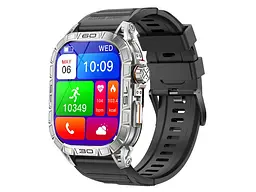 Чоловічий наручний годинник Navi Compass Ultra Silver-Black Modfit acs0029726 - мініатюра 2