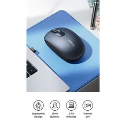 Мишка Ugreen MU105 Wireless Deep Blue (90550) - мініатюра 8