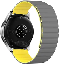 Ремінець ArmorStandart MagLink 22mm Grey Yellow (ARM88944)