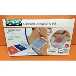 Компрес Sensiplast гелевий охолоджуючий і зігріваючий вкладиші 15x28 см - мініатюра 2