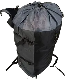 Легкий похідний, туристичний рюкзак з дощовиком 45L чорний Adventuridge sum0028830 - мініатюра 7