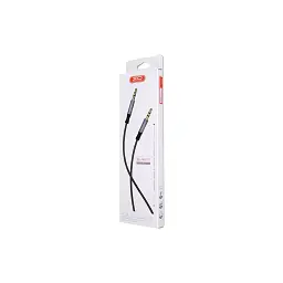 Кабель мультимедійний 3.5mm M to 3.5mm M 1.0m NB121 black XO (6920680864591) - мініатюра 2
