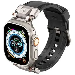 Ремінець Spigen DuraPro Armor PU Black для Apple Watch 49мм (AMP07591) - мініатюра 5
