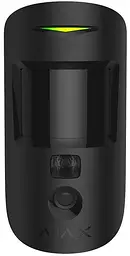 Датчик руху з покращеною фотофіксацією HDR MotionCam Jeweller бездротовий чорний Ajax teh0016115
