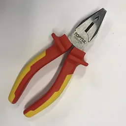 Пасатижі електрика 6" ізольовані 1000V VDE Toptul hoz0007370 - мініатюра 4