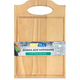 Дошка обробна Brizoll бук 30х20х1.8 см (D003) - мініатюра 3