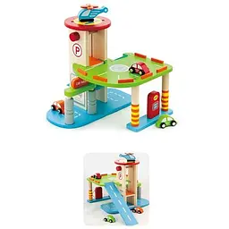 Дерев'яний ігровий набір Viga Toys Паркінг (59963) - мініатюра 3
