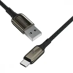 Кабель Proove Dense Metal USB to Type-C 3A (1m) black (CCDM20001201) - мініатюра 2