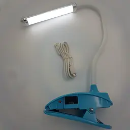 LED-лампа акумуляторна прищіпка гнучкий світильник трансформер настільний WX-5868–1 - мініатюра 5