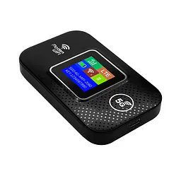 Портативний 4G/5G LTE роутер Pix-Link Mobile Router PH314-E кишеньковий Wi-Fi модем із LCD дисплеєм Black (19180) - мініатюра 2