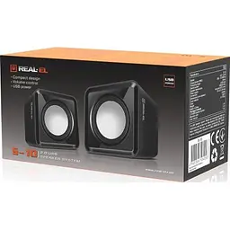 Акустична система REAL-EL S-10 USB Black (EL121100020) - мініатюра 10