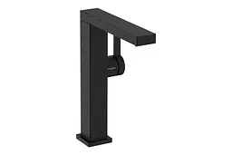 Змішувач для умивальника Hansgrohe Tecturis E CoolStart EcoSmart+ з д/к push-open matt black 73060670