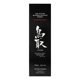 Віскі The Tottori Bourbon Barrel Blended Japanese Whisky, в подарунковій упаковці, 43%, 0,7 л - мініатюра 4