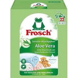 Пральний порошок Frosch Колор Алое Вера 1450 г (4001499960291/4001499969508)
