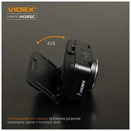 Ліхтар Videx 410Lm 5000K (VLF-H035C) - мініатюра 10