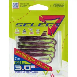 Силікон Select Freek Slim 3" 201 FE (7 шт/уп) - мініатюра 2