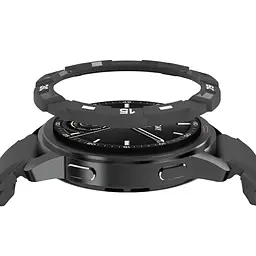 Безель Sikai для смартгодинника Xiaomi Watch S3 Black-white Sport - мініатюра 3