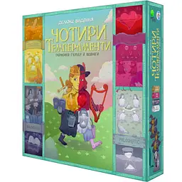 Настільна гра Games 7 Days Чотири темпераменти. Делюкс видання (Four Humours) (укр.) (CHT001UA)
