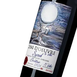 Вино Chai D'oeuvre Syrah Rouge IGP Pays D'Oc, червоне, сухе, 0,75 л - мініатюра 5