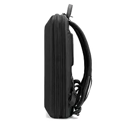 Рюкзак міський офісний розширюваний Tigernu T-B9152 12-19л для ноутбука 15.6" Black (17043) - мініатюра 2