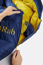 Спальний мішок Rab Neutrino 600 Womens (-12°C), Regular 170 L Синій-Жовтий - мініатюра 4